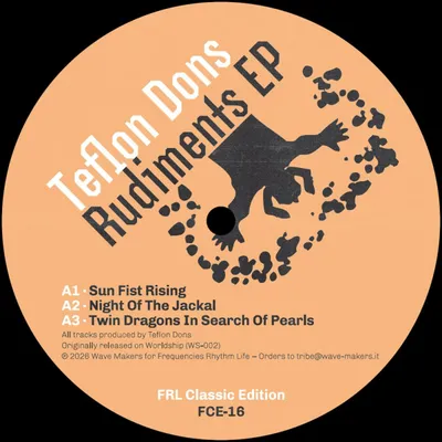 Teflon Dons — Rudiments EP (30th Anniversary) vinyl cover
