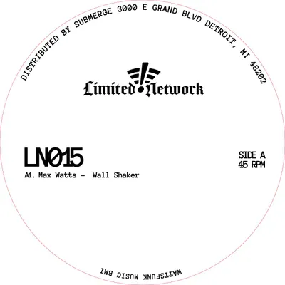 Max Watts — Wall Shake / All In One vinyl cover