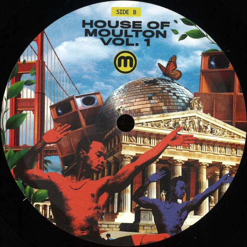 Various — House Of Moulton Vol. 1 vinyl cover