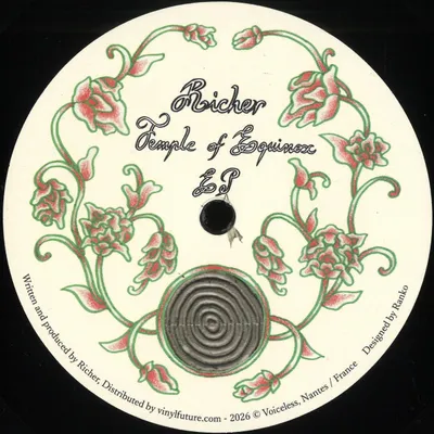 Richer — Temple Of Esquinox EP vinyl cover