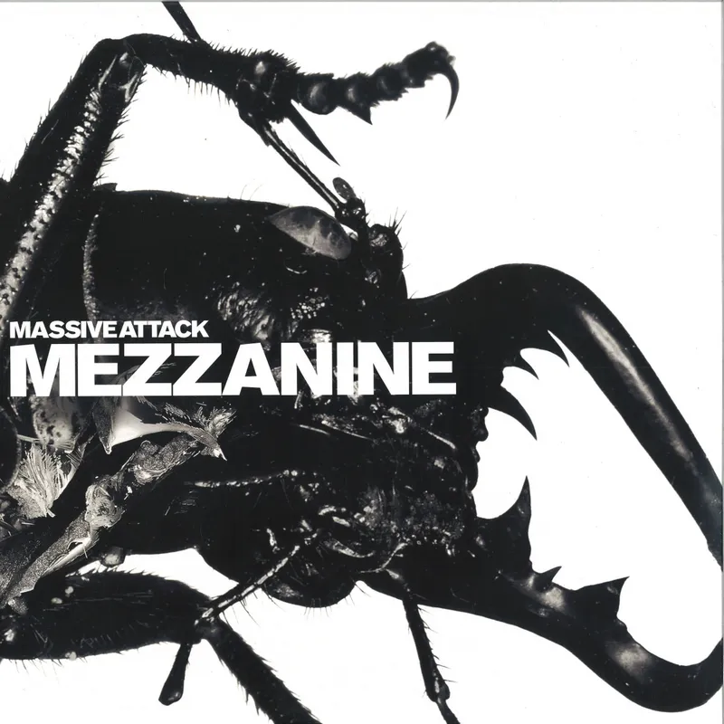 Massive Attack — Mezzanine LP 2x12" vinyl cover