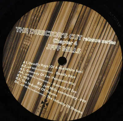 Jeff Mills — THE DIRECTOR'S CUT CHAPTER 4 vinyl cover