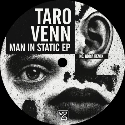 Taro Venn (, Adrià) — Man in Static EP vinyl cover