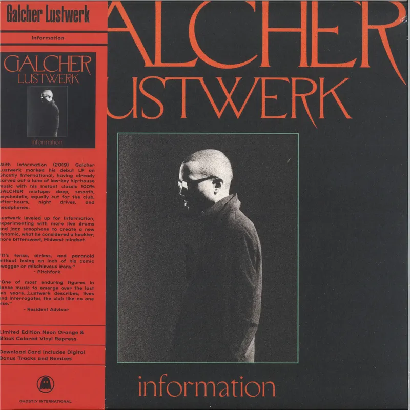 Galcher Lustwerk — INFORMATION vinyl cover