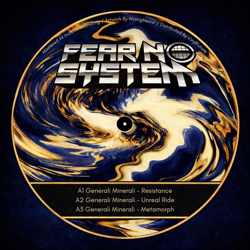 Generali Minerali, Sound Synthesis — FNS008 vinyl cover