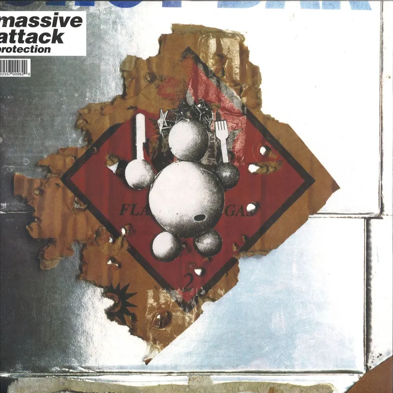 Massive Attack — Protection LP vinyl cover