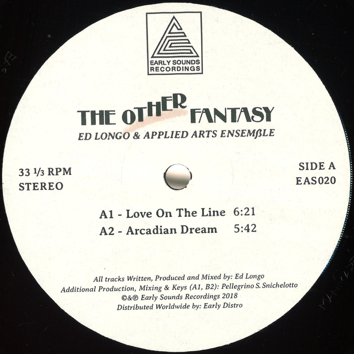レア!!【LP】Ed Longo & Applied Arts Ensemble / The Other Fantasy 
