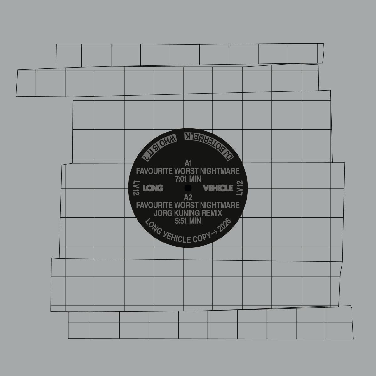 DJ Botermelk — Who Is It? vinyl cover