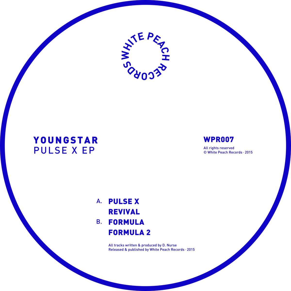 Youngstar — Pulse X Ep vinyl cover