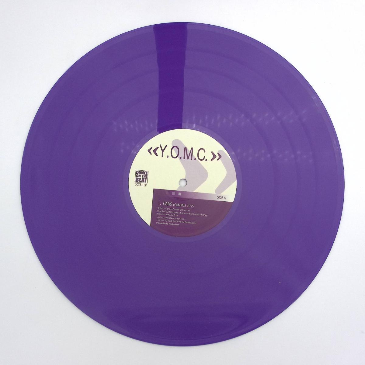 Y.O.M.C. — Oasis / Great Feelings vinyl cover