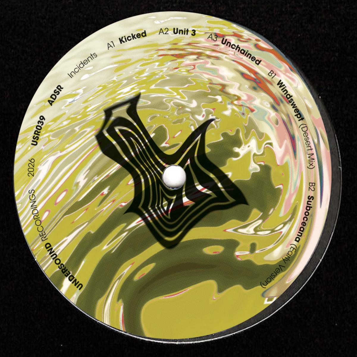 Adsr — Incidents vinyl cover