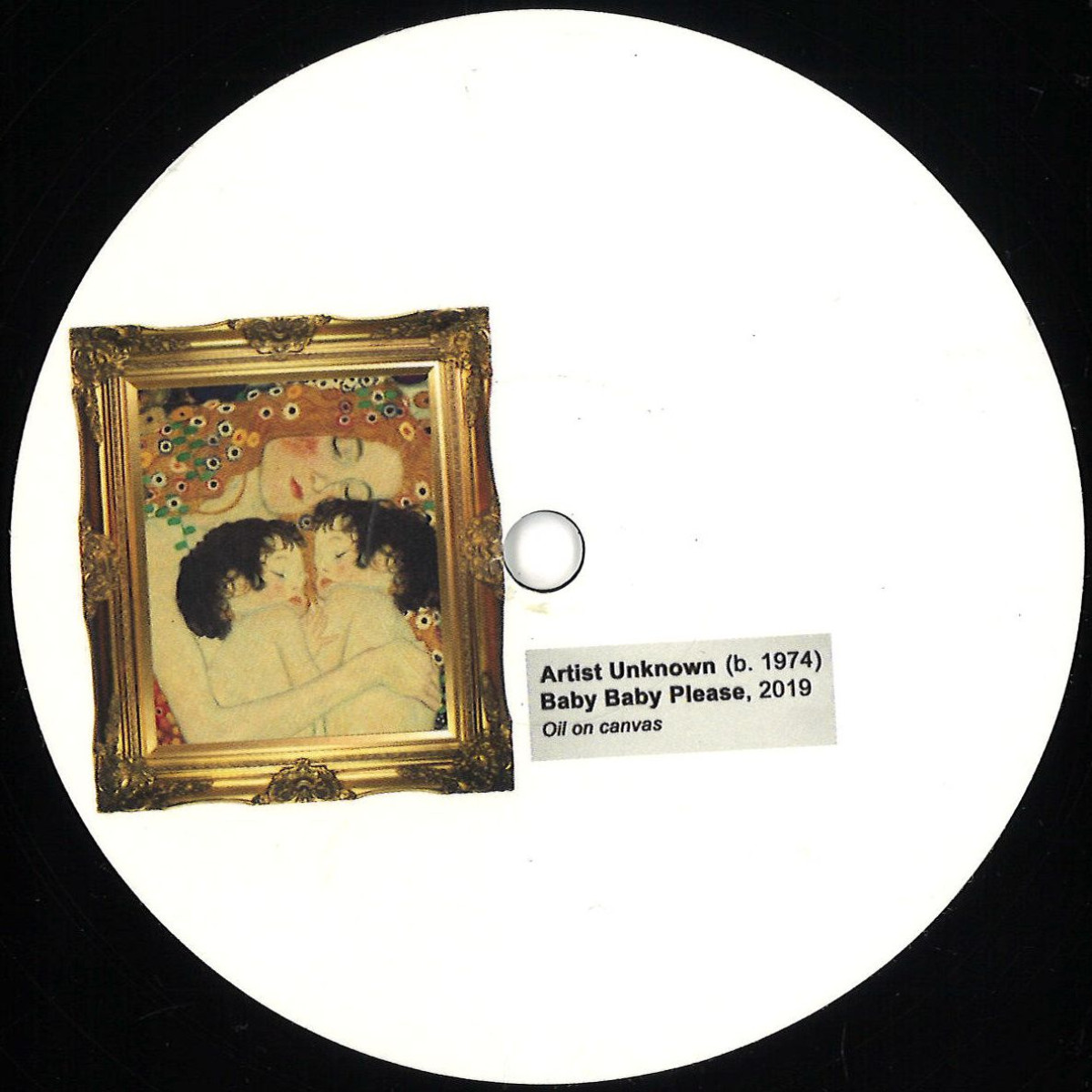 Unknown — Baby Baby Please / True Destiny vinyl cover