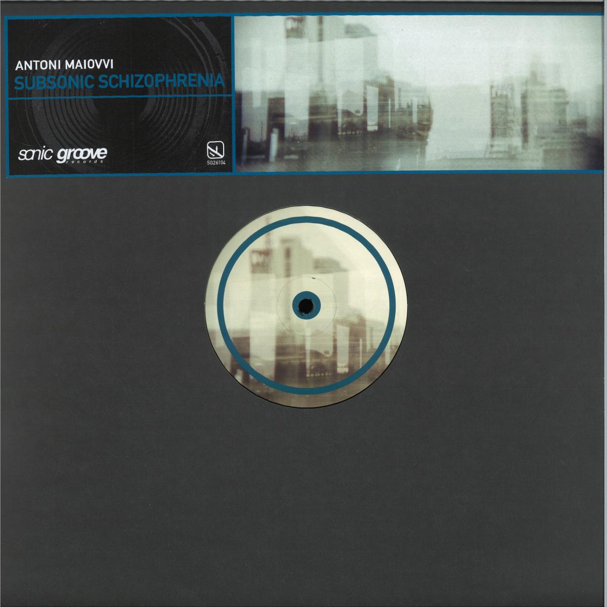 Antoni Maiovvi — Subsonic Schizophrenia vinyl cover