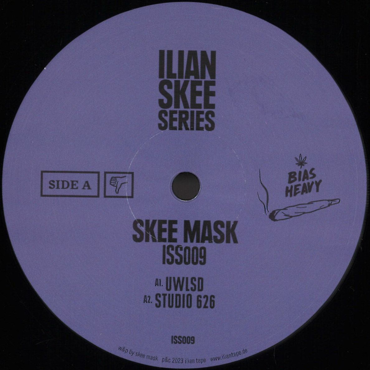 Skee Mask — Skee Mask vinyl cover