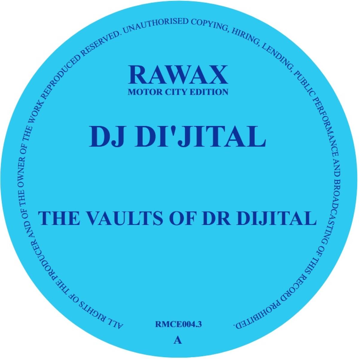 DJ Di'Kital — The Vaults Of The Dr. vinyl cover