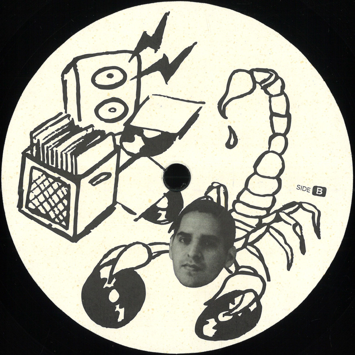 Andy Somoza — Danza Veneno EP vinyl cover