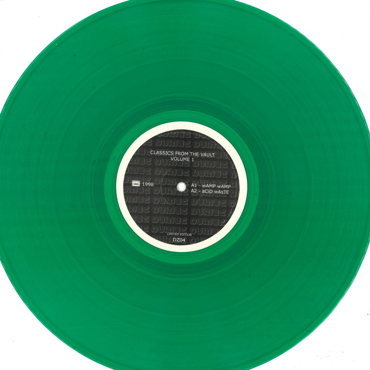 David Duriez — Classics From The Vault 1 vinyl cover