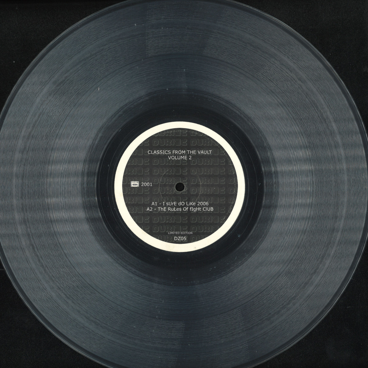 David Duriez — Classics From The Vault 2 vinyl cover