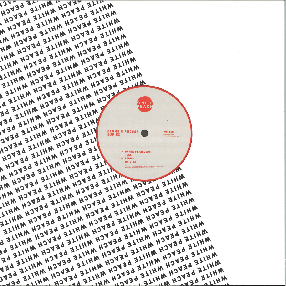 Glume, Phossa — Buried vinyl cover
