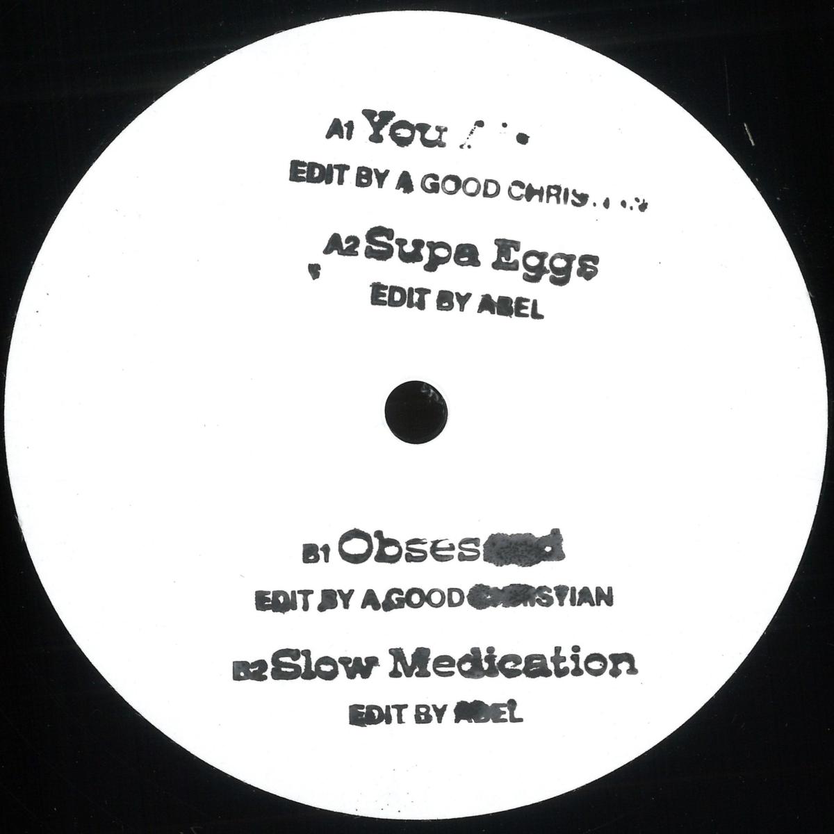 A Good Christian, Abel — 4 TRACK EP vinyl cover