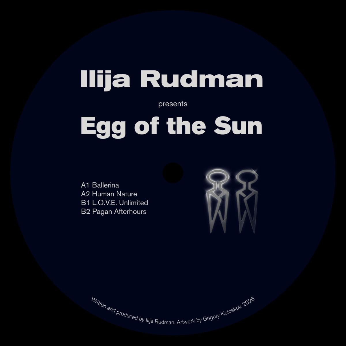 Ilija Rudman — Egg of the Sun vinyl cover