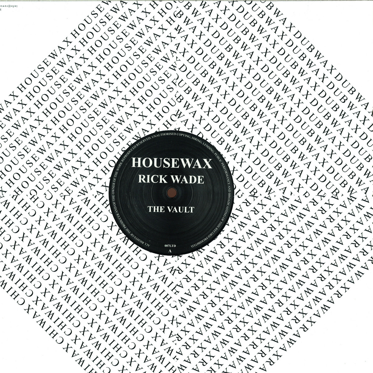 Rick Wade — The Vault vinyl cover