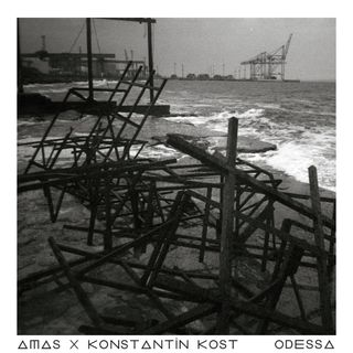Amas X Konstantin Kost — Odessa (EP) vinyl cover