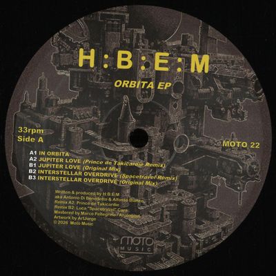H:B:E:M — Orbita EP vinyl cover