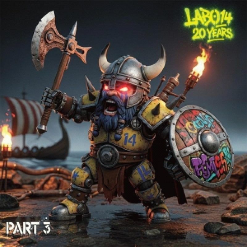 JT Labo 14 — 20 Years Part 3 LP 2x12" vinyl cover