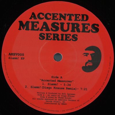 Accented Measures — Slamm! EP vinyl cover
