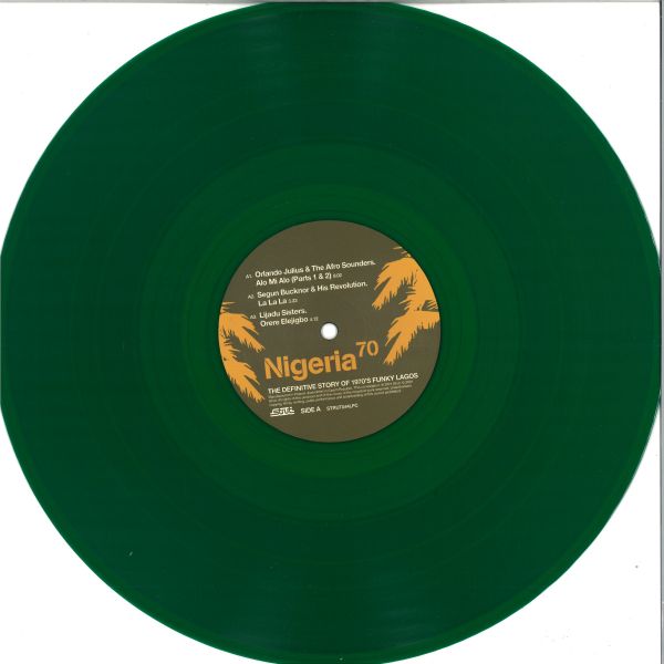 Various — Nigeria 70 - The Definitive Lp Edition 1970'S FUNKY LAGOS (STRUT 25TH ANNIVERSARY EDITION) 3x12" vinyl cover