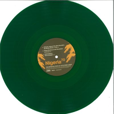 Various — Nigeria 70 - The Definitive Lp Edition 1970'S FUNKY LAGOS (STRUT 25TH ANNIVERSARY EDITION) 3x12" vinyl cover