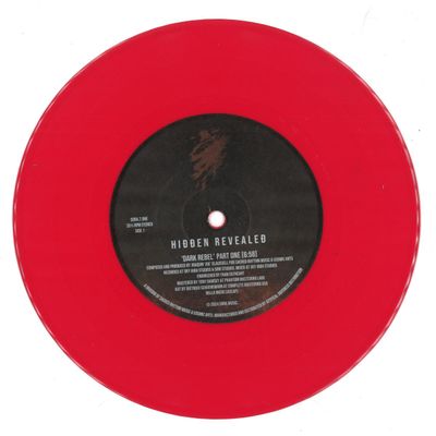Joaquin Joe Claussell Hidden Revealed — Dark Rebel 7" vinyl cover