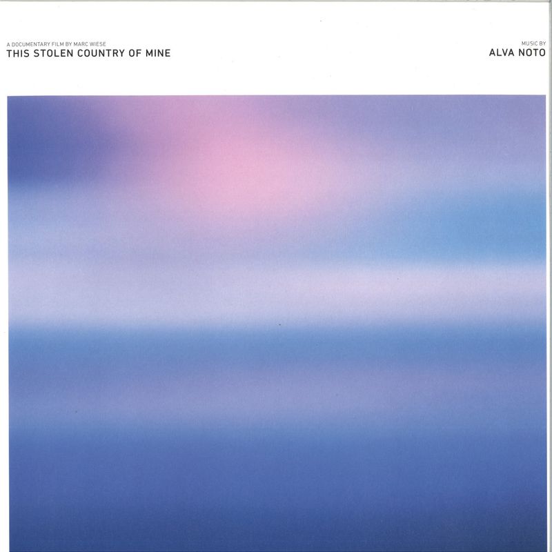 Alva Noto — This Stolen Country Of Mine LP 2x12" vinyl cover
