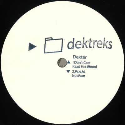 Dexter — I Don't Care vinyl cover