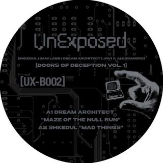 Shkedul, Dani Labb, Dream Architect, Jovi, Alessandro — Doors Of Deception Vol. 1 vinyl cover