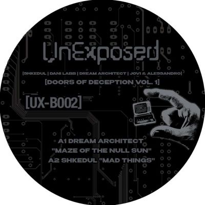 Shkedul, Dani Labb, Dream Architect, Jovi, Alessandro — Doors Of Deception Vol. 1 vinyl cover