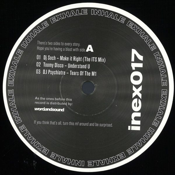 Various — inex017 vinyl cover
