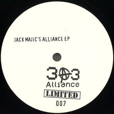 Jack Majic — JACK MAJICS ALLIANCE EP vinyl cover