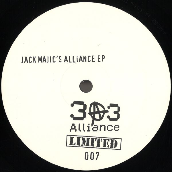 Jack Majic — JACK MAJICS ALLIANCE EP vinyl cover