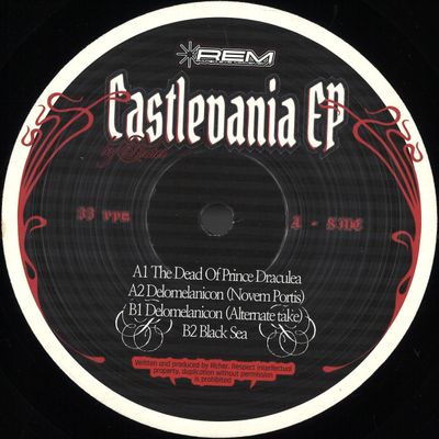 Richer — Castlevania EP vinyl cover