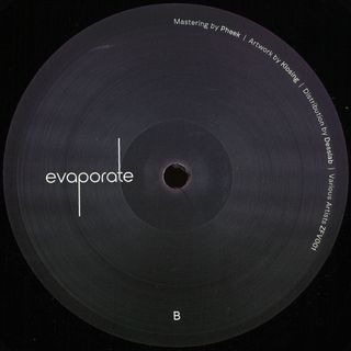 Andrey Djackonda, Solus, Preesh, Venda — EVAPORATE VARIOUS ARTISTS 001 vinyl cover