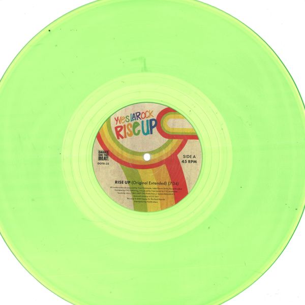 Yves Larock — Rise Up vinyl cover