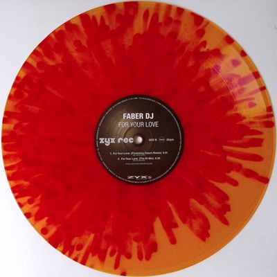 Faber DJ — For Your Love vinyl cover