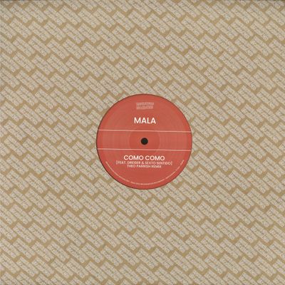 Mala — BROWNSWOOD REMIX EDITIONS 006 vinyl cover