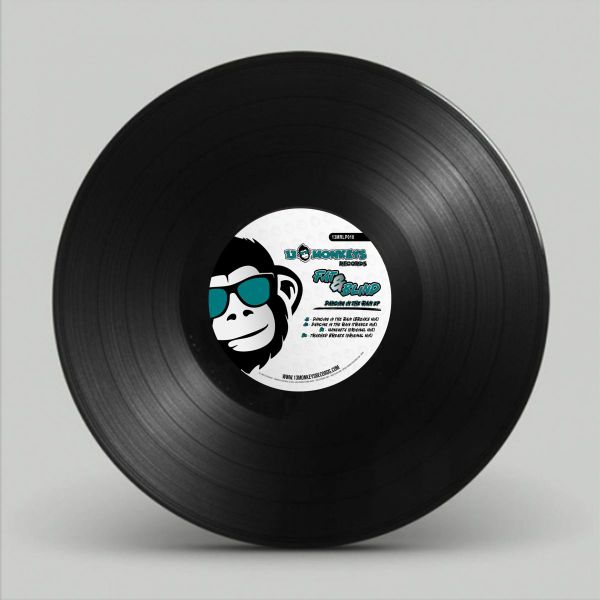Fat, Blind — Dancing In The Rain EP vinyl cover