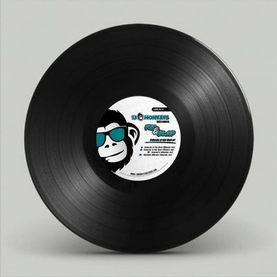 Fat, Blind — Dancing In The Rain EP vinyl cover