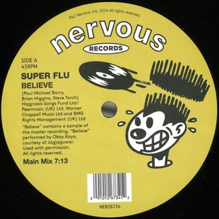 Super Flu — Believe vinyl cover