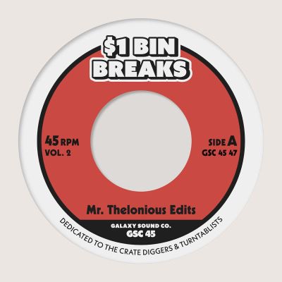 Mr.Thelonious — presents: 1$ Bin Breaks 2# Dj Edits vinyl cover