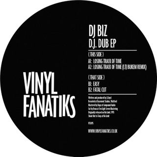 DJ Biz — D.J. Dub EP w/ LTJ Bukem Remix vinyl cover